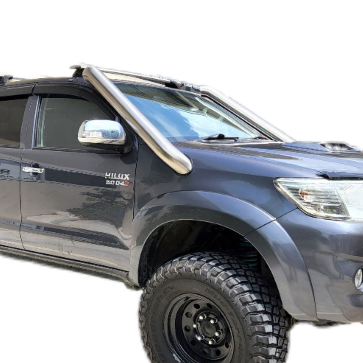 N70 Hilux Stainless Snorkel 05-15