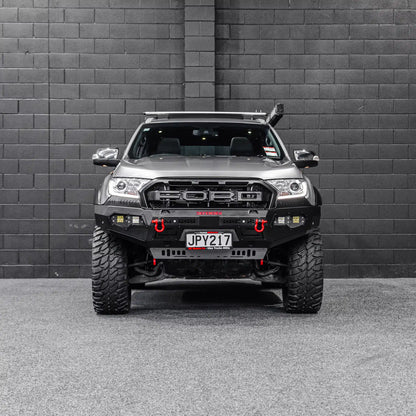 DEFENDER Off-Road Bull Bar + Winch & Spotlights Combo Package
